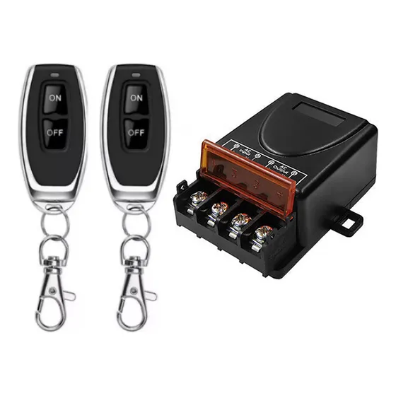 Relé Liga/desliga Sem Fio, Controle Remoto, Motor De Bomba D