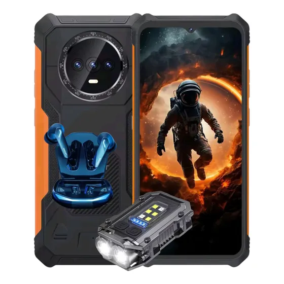 Cubot Kingkong Es Smartphone Ultra Fino Dual Sim 128 Gb Black 6gb+10gb Ram 5100mah Camara De 48mp Android 14