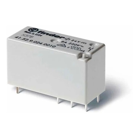 10x Rele Finder 415290240010 8amperes 24vdc 10x Rele Finder 415290240010 8amperes 24vdc