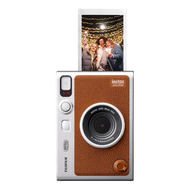 Cámara Fujifilm Instax Mini Evo Instant Brown