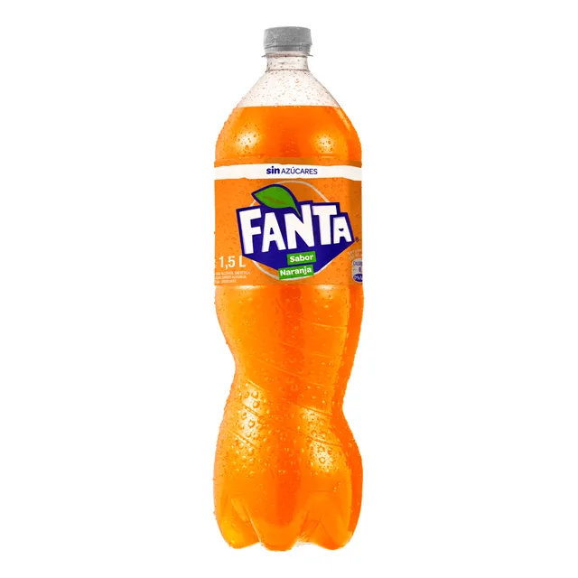 Refresco Fanta Naranja Sin Azúcar 1.5 L