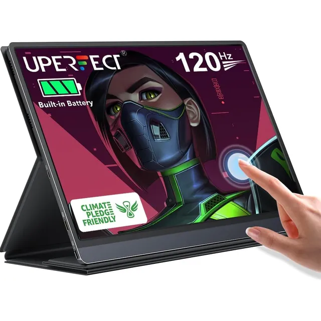 Uperfect Monitor Portátil Batería 120hz Pantalla Táctil,...