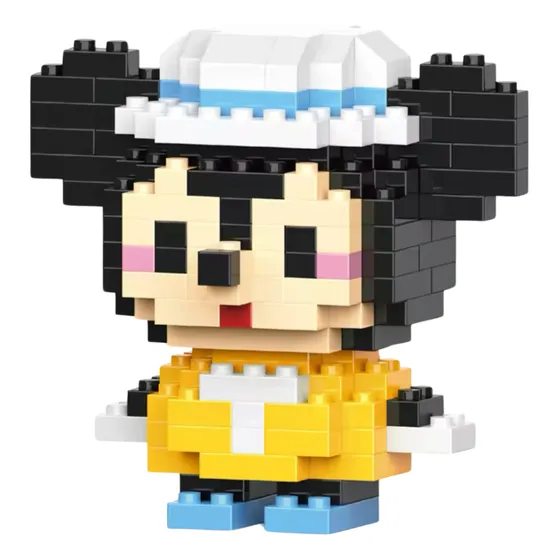 Mini Bloco De Montar Desenho Animado 173 Peças