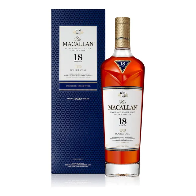 Whisky The Macallan 18 Años Double Cask 700 Ml