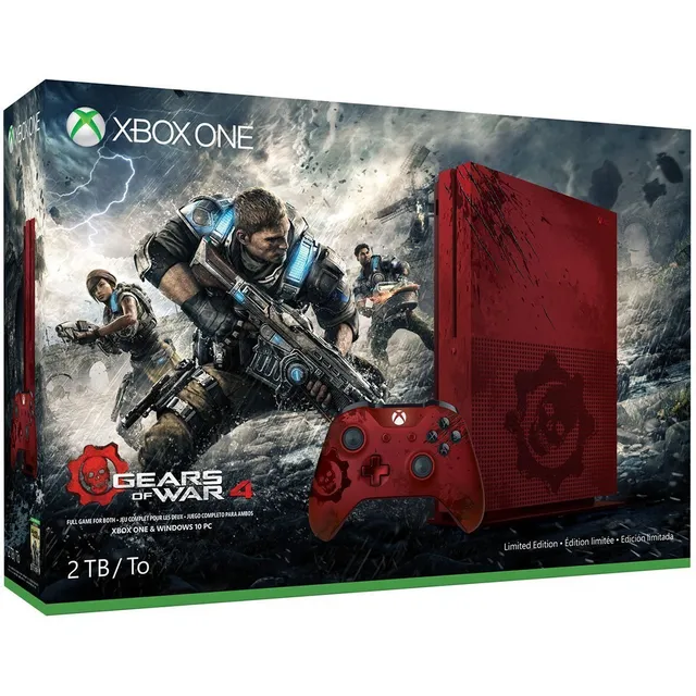 Microsoft Xbox One S 2tb Edición Gears 4 Consola De Juegos