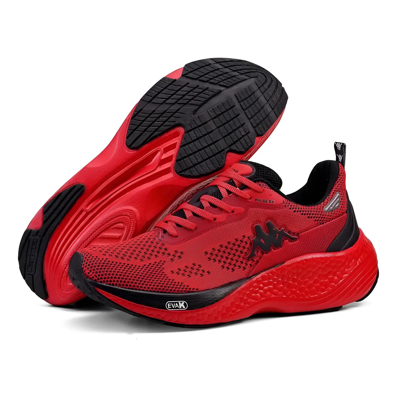 Tênis Kappa Pulse Rx Unissex Corrida Conforto Tênis Kappa Pulse Rx Unissex Corrida Conforto