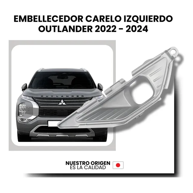 Embellecedor Carelo Izquierdo Mitsubishi Outlander 2022-2024