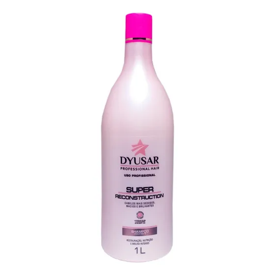 Shampoo Hidratante Super Reconstrução Dyusar Cosméticos 1 Litro