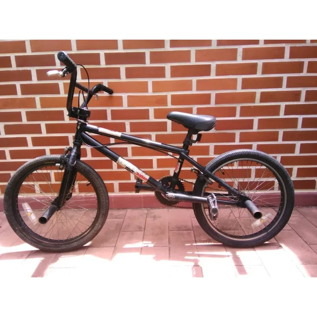 Bicicleta Bmx Rin 20 Marca Haro Profesional Negra 48 Rayos
