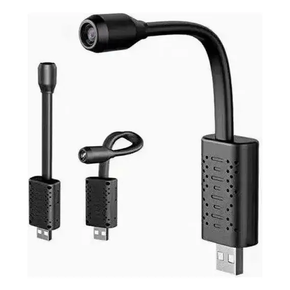 Camara Usb De Vigilancia Espia Flexible, Monitoreo Por Wifi