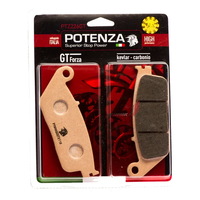 Pastilha De Freio Potenza Shadow 750 Ptz226gt