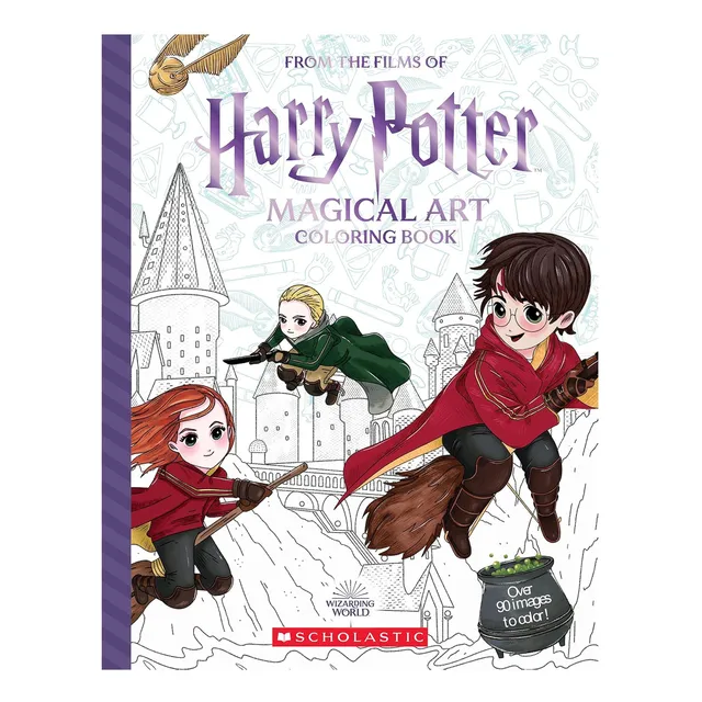 Libro: Libro: Libro Colorear Arte Mágico (harry Potter)