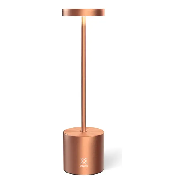 Velador Centro De Mesa Recargable Usb C Tactil Dimmerizable
