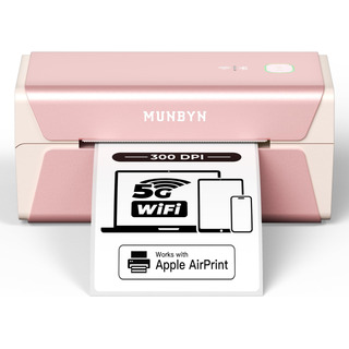 Pack Impresor Trmica Munbyn Rose Wi-fi 300dpi For Tag Pack Impresor Trmica Munbyn Rose Wi-fi 300dpi For Tag