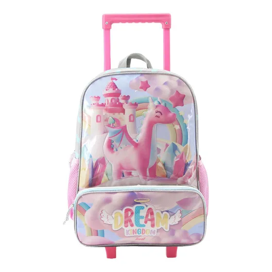 Mochila Carrito Escolar Nena Con Ruedas Carro 16