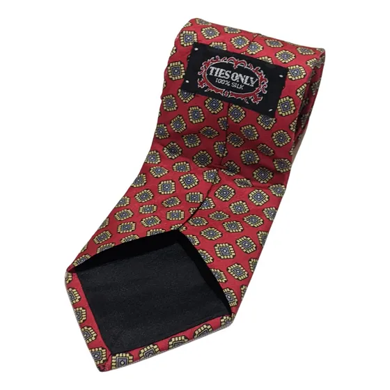 Bonita Corbata De Primera Calidad. Ties Only. Seda. Roja.