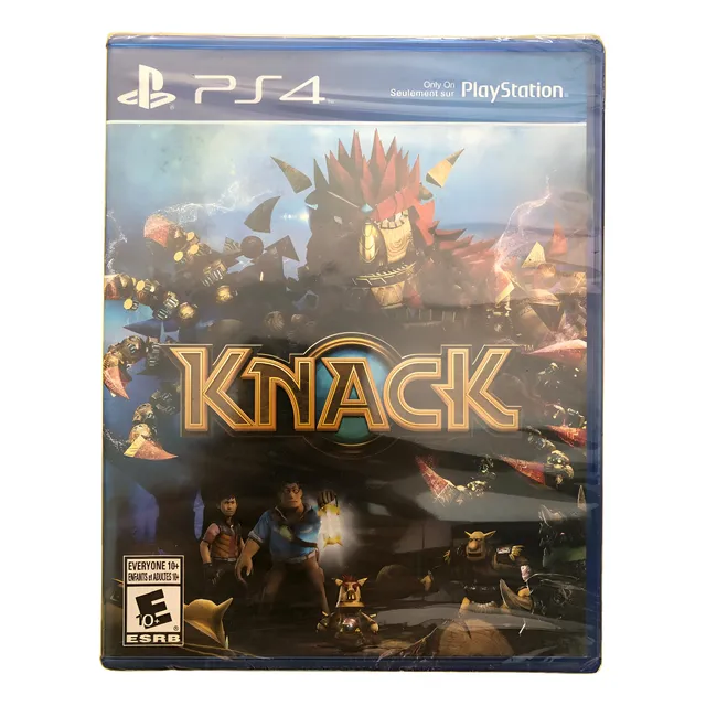 Knack Ps4 Fisico Nuevo Sellado Primera Edición