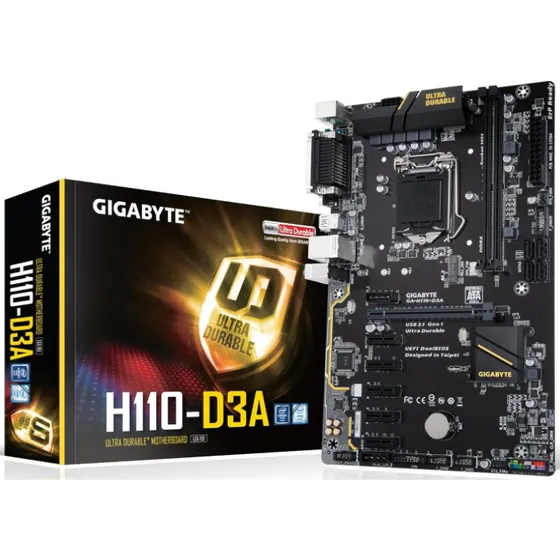 Tarjeta Madre Gigabyte Ga-h110-d3a Nueva