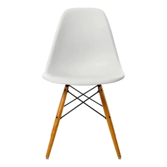 Silla de comedor Baires4 Eames color blanco