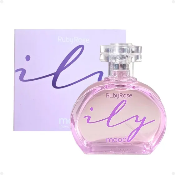 Perfume Ily Mood - 100ml 3,38fl Oz - Hbp8002 Ruby Rose