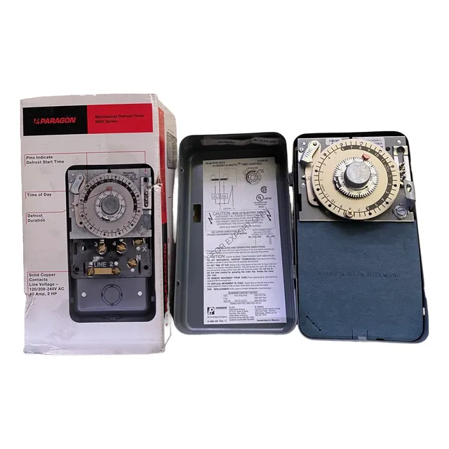 Reloj Paragón 110-220v Refrigeración Tienda Fisica