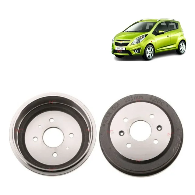 Par Tambores Freno Trasero Chevrolet Spark Gt 2010-2017 1.2