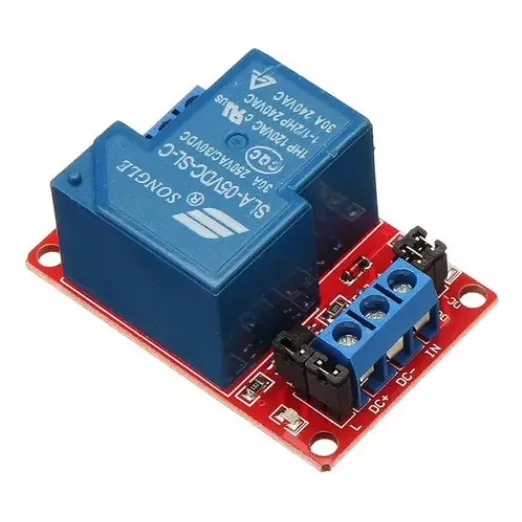 Módulo Relê De 1 Canal Com Led E Optoacoplador 5v 30a