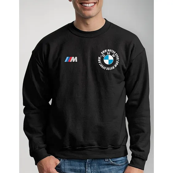 Buzo Saco Deportivo Bmw Serie Crewneck Cuello R Supreme P