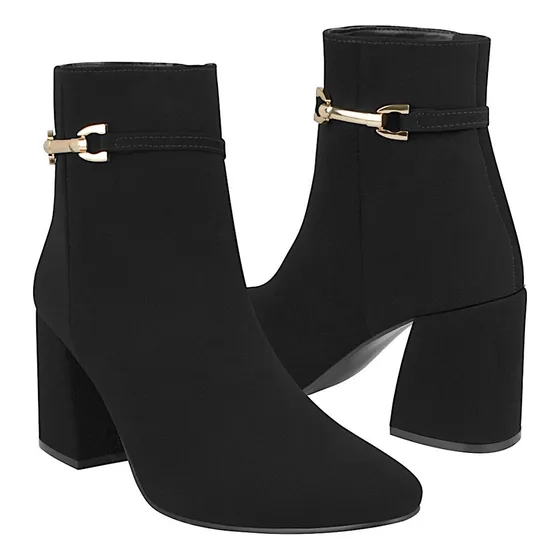 Botines Dama Stylo 17291 Suede Negro