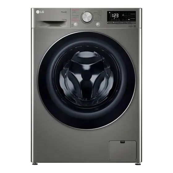 LG Lava Seca Smart Vc4 12kg Aidd Cv5012pc4 Inox Look 127v