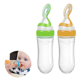 2 Unidades De Comida Para Biberones Con Cuchara Medidora 2 Unidades De Comida Para Biberones Con Cuchara Medidora