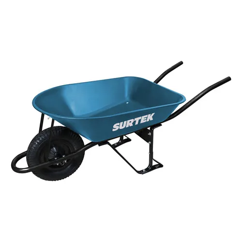 Carretilla Reforzada Con Bastidor 5 Ft3 Llanta De 4 Capas