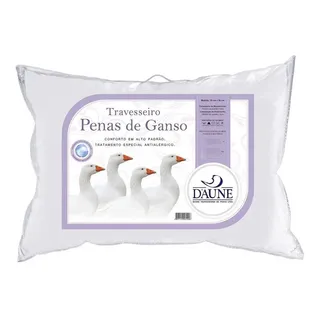 Daune Travesseiros Daune 100% Pena De Ganso 50x70cm