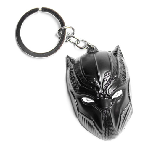 Pantera Negra Black Panther Marvel Llavero Metal Importado