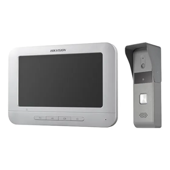 Kit Video Portero Analógico Pantalla Lcd Color 7 Hikvision DS-KIS203