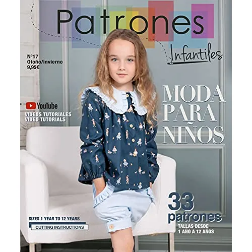 Patron Revista Nº 17 Otoño-invierno 33 Modelo Para Niña Niño