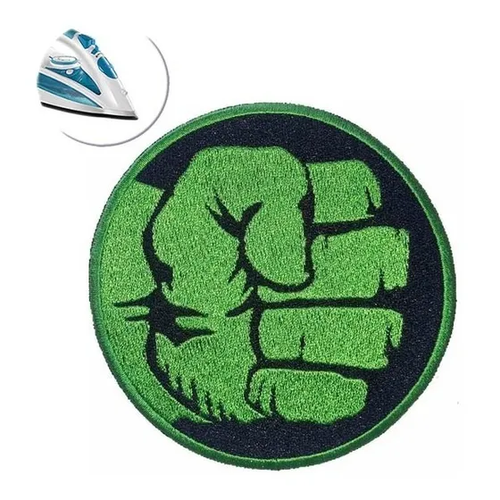 Parche Bordado Hulk El Hombre Increible Marvel Superheroe