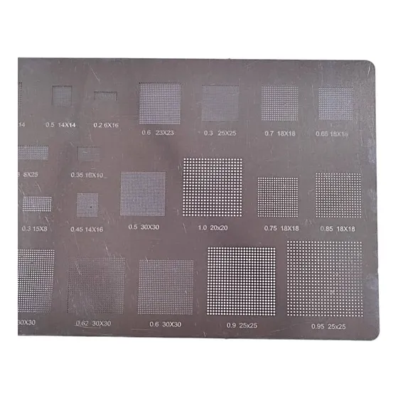 Stencil Plantilla Para Reballing Universal