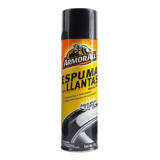 Espuma Limpieza Brillo Protección Neumáticos Armor All 510g