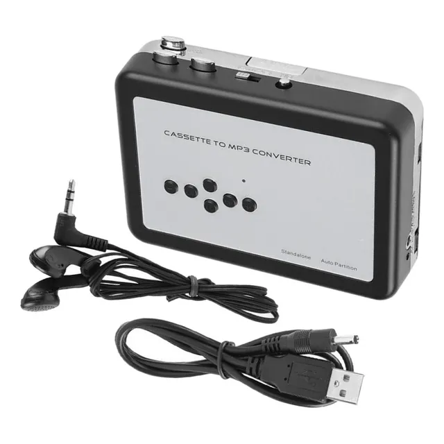 Cinta A Pc Convertidor De Cassette Usb De Captura Mp3
