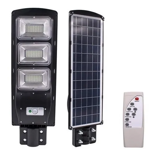Reflector Led Con Panel Solar 90w Tipo Poste