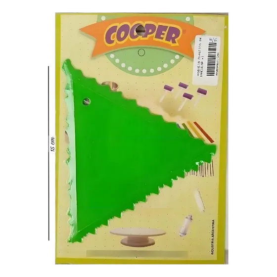 Rasqueta Plastica Triangular - Cotillón Waf Color Verde