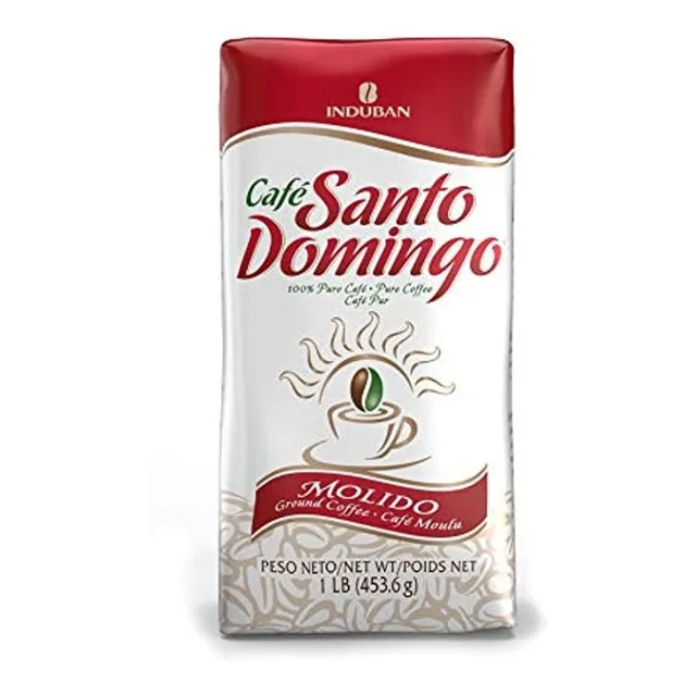 Café Santo Domingo 100% Puro Café Molido 16 Oz