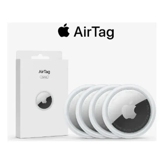 AirTag Apple 2ª Geração - Pack com 4 unidades