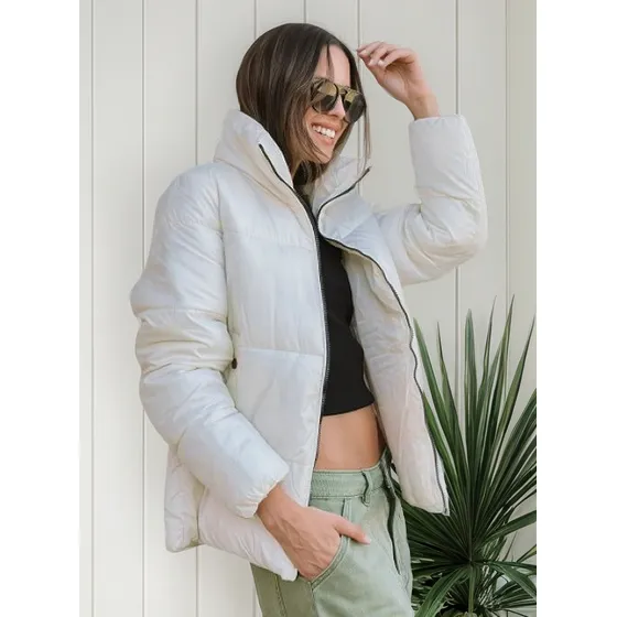 Campera Premium Puffer De Abrigo Con Bolsillos