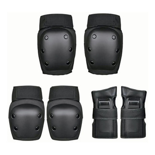Coderas Rodilleras Protección Patinaje Muñeca Ajustable 6pcs Coderas Rodilleras Protección Patinaje Muñeca Ajustable 6pcs