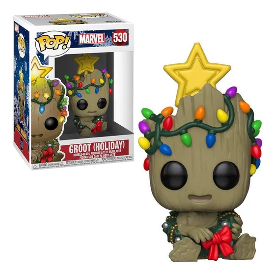 Funko Pop Groot Holiday - Guardianes De La Galaxia - Navidad