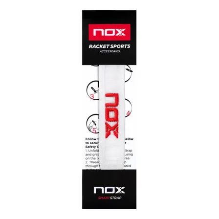 Cordón Nox Pádel Smartstrap Luxury Blanco