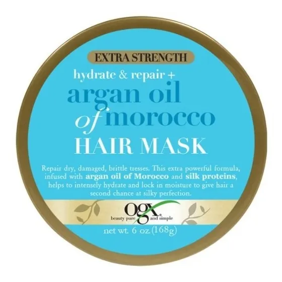 Mascarilla Capilar Ogx® Hydrate + Argan Oil Of Morocco 168 G
