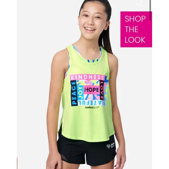 Conjuntos Deportivos Niñas Justice Sports Originales